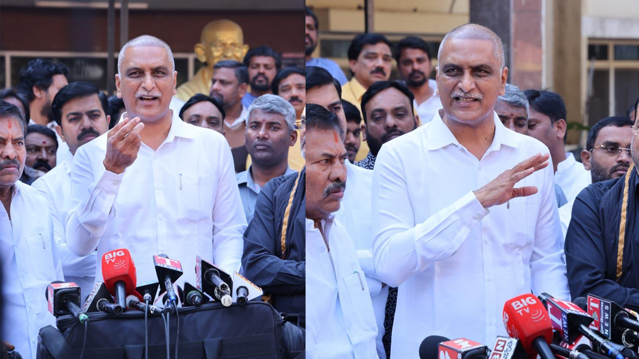 Harish Rao | ఫుట్‌బాల్‌కి కోట్లు పెడుతున్నవు.. విద్యార్థులకు పూట అన్నం పెట్టలేవా?