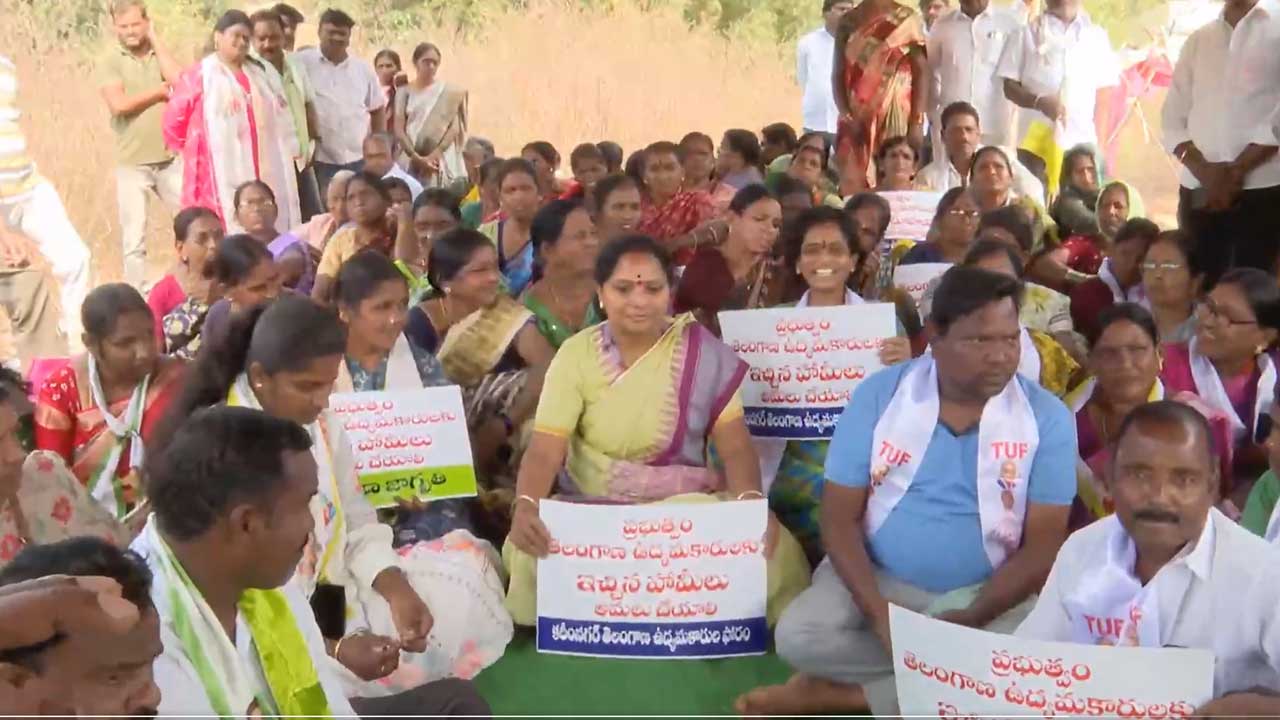 MLC Kavitha | భూముల‌ను ఆక్ర‌మించుకోండి.. ఉద్య‌మ‌కారుల‌కు ఎమ్మెల్సీ క‌విత పిలుపు