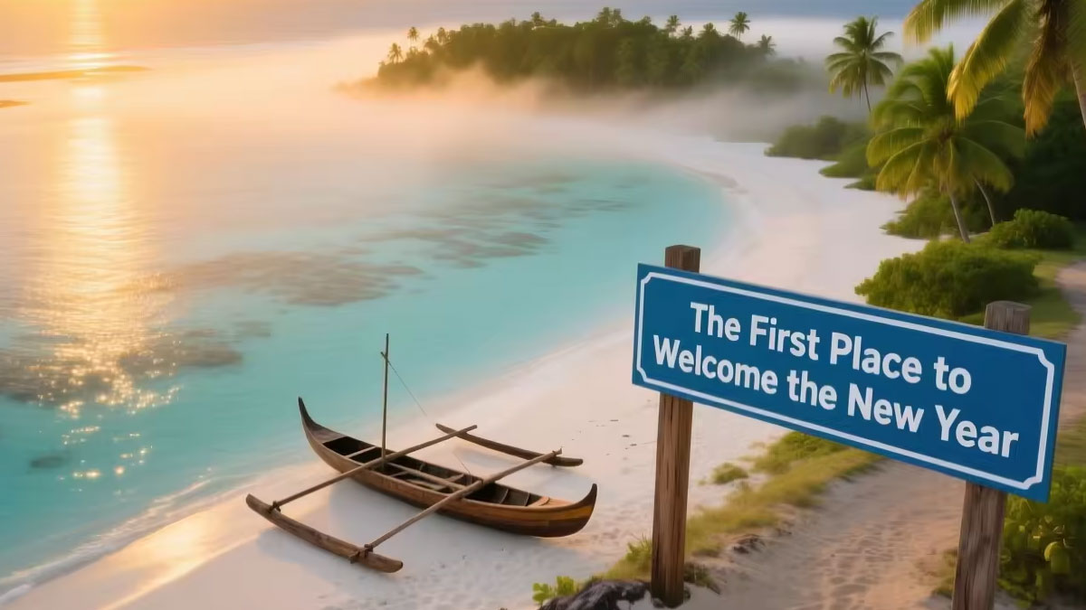 Kiritimati Island | కిరిటిమాటి ఐలాండ్.. అందరికంటే ముందు 2026 సంవత్సరానికి స్వాగతం పలికింది వీళ్లే