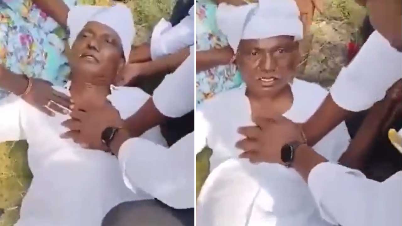 RMP Doctor | వృద్ధుడికి ప్రాణం పోసిన ఆర్ఎంపీ డాక్ట‌ర్.. వీడియో