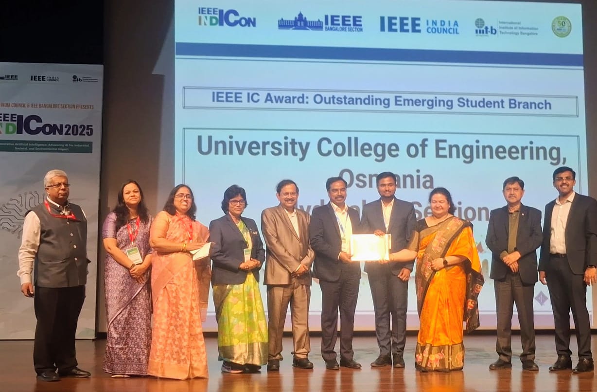 OU Engineering College | ఓయూ ఇంజినీరింగ్ కళాశాలకు జాతీయ స్థాయి గుర్తింపు