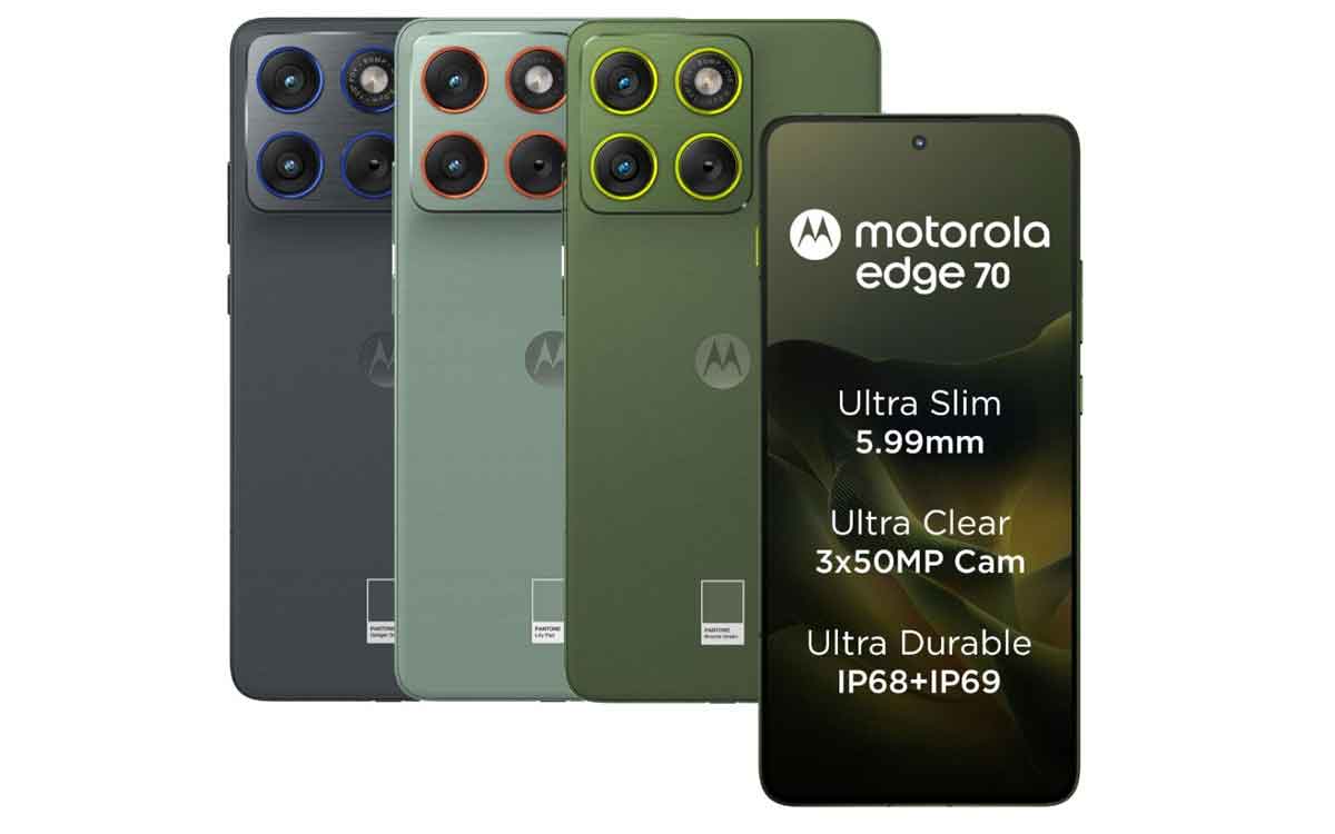 motorola edge 70 | అద్భుత‌మైన డిస్‌ప్లే, సౌండ్ క్వాలిటీ, ఏఐ ఫీచ‌ర్ల‌తో లాంచ్ అయిన మోటోరోలా ఎడ్జ్ 70 స్మార్ట్ ఫోన్‌..!