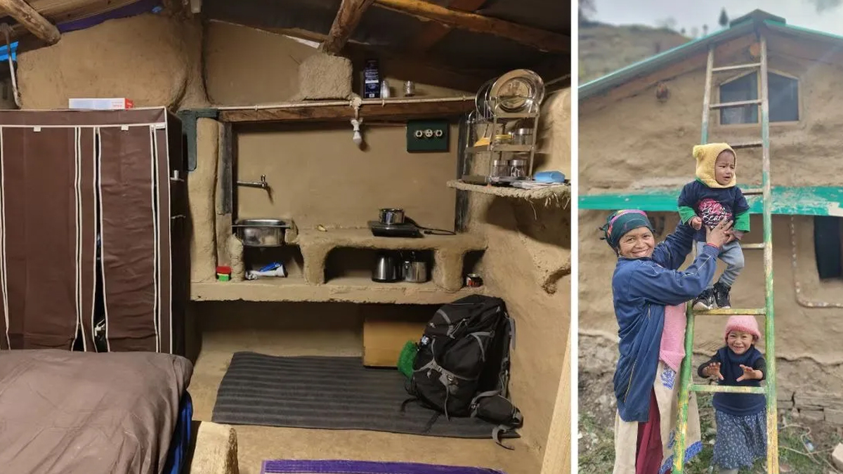Architect Neha Ballal Builds a Mud Home in Uttarakhand for Just Rs 1.3 Lakh