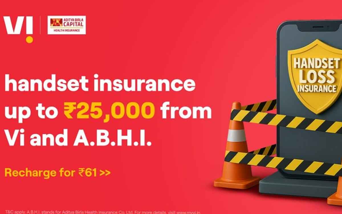 Vi Smart Phone Insurance | వొడాఫోన్ ఐడియా (వీఐ) క‌స్ట‌మ‌ర్ల‌కు గుడ్ న్యూస్‌.. ప్రీపెయిడ్ ప్యాక్‌ల‌తో ఉచిత ఇన్సూరెన్స్ ప్లాన్స్‌..