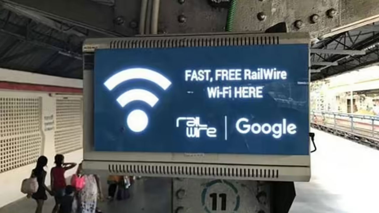 దేశవ్యాప్తంగా 6117 రైల్వే స్టేషన్లలో ఉచితంగా వైఫై