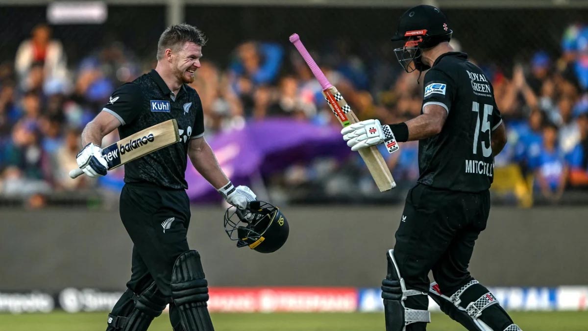 IND Vs NZ | రాజ్‌కోట్ వ‌న్డేలో చెల‌రేగిన న్యూజిలాండ్ బ్యాట‌ర్లు.. టీమిండియా టార్గెట్ 338 ర‌న్స్‌