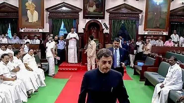 Tamil Nadu | త‌మిళ‌నాడు అసెంబ్లీ నుంచి అర్ధాంత‌రంగా నిష్క్ర‌మించిన గ‌వ‌ర్న‌ర్‌