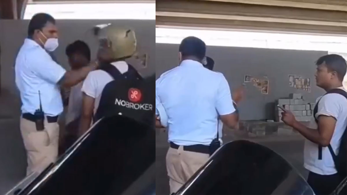Bengaluru Traffic Cop | సార్.. కొట్టొద్దు.. అన్నా వినకుండా బైకర్‌పై చేయి చేసుకున్న ట్రాఫిక్ పోలీస్