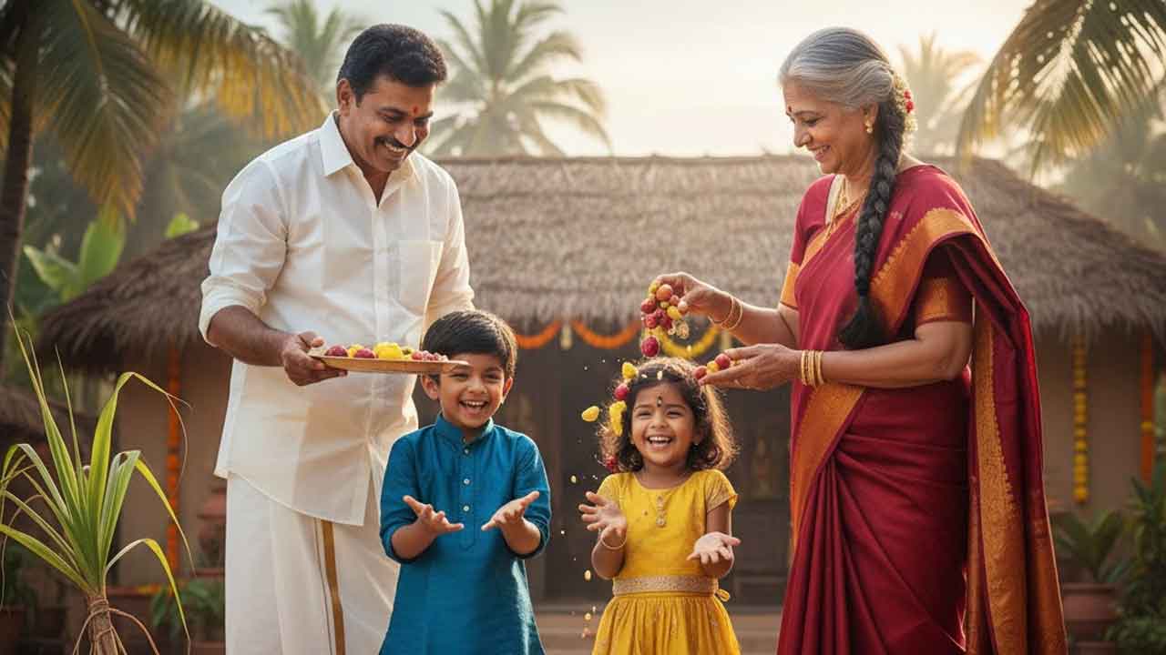 Bhogi Fruits | భోగి నాడు చిన్నారుల‌పై భోగి పండ్ల‌ను ఎందుకు పోస్తారు..?