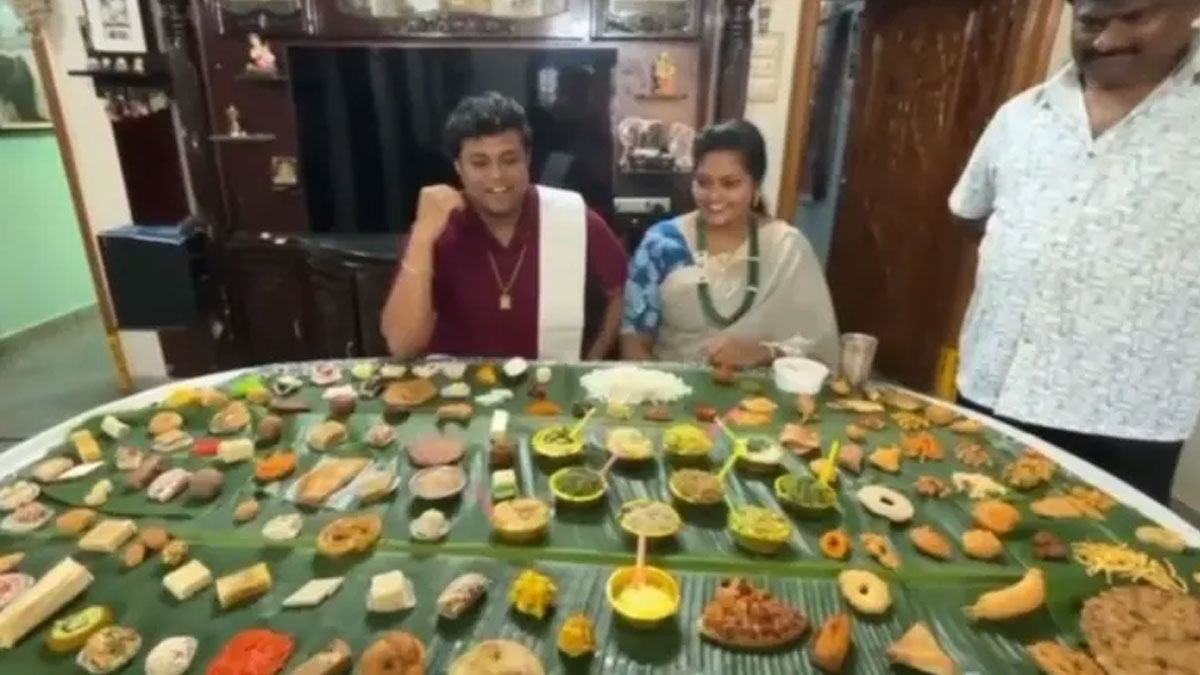 Sankranti Feast | అల్లుడా మజాకా! 158 వంటకాలతో అత్తారింట్లో అదిరిపోయే సంక్రాంతి విందు!