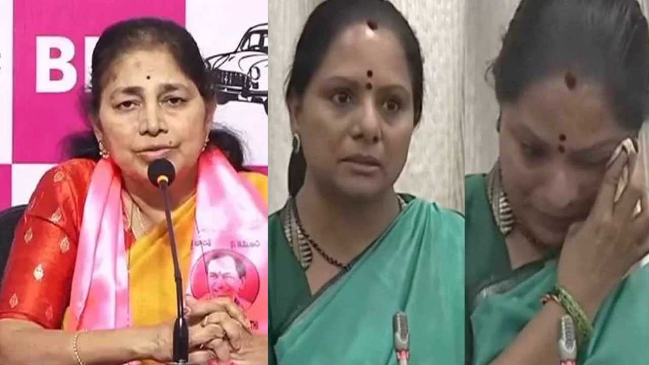 Ex MLA Gongidi Sunitha | క‌విత వెనుక ఎవ‌రు ఉన్నారో అర్థ‌మైంది: మాజీ ఎమ్మెల్యే గొంగిడి సునీత