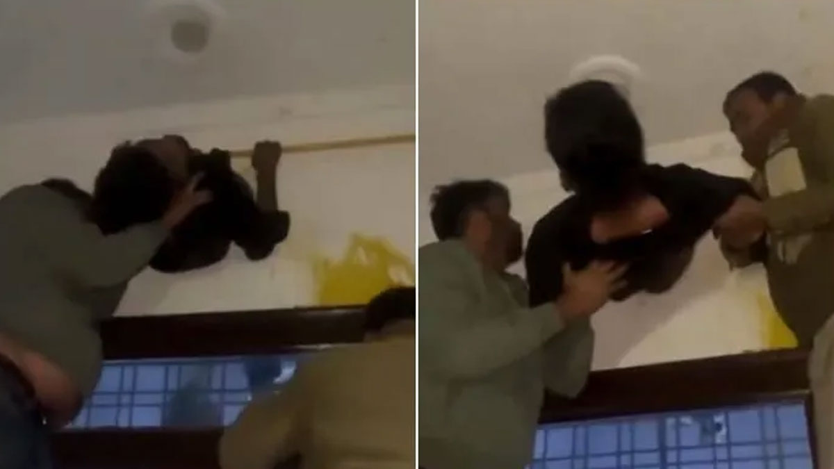 Viral Video | దొంగతనానికి వెళ్లి ఎగ్జాస్ట్ ఫ్యాన్ కన్నంలో ఇరుక్కున్న దొంగ