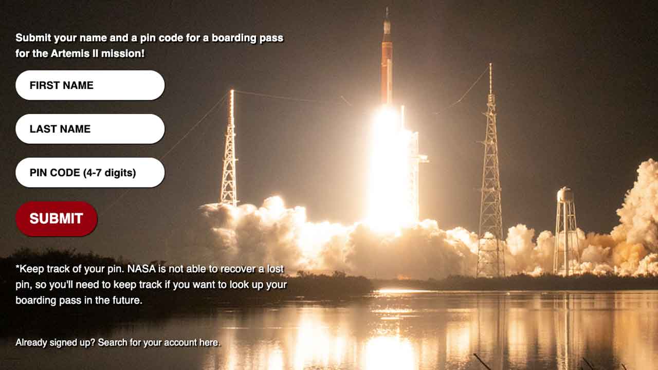 Artemis 2 | చంద్రుడి పైకి మీ పేరును కూడా పంపుతారా..? నాసా అద్భుత అవ‌కాశం..