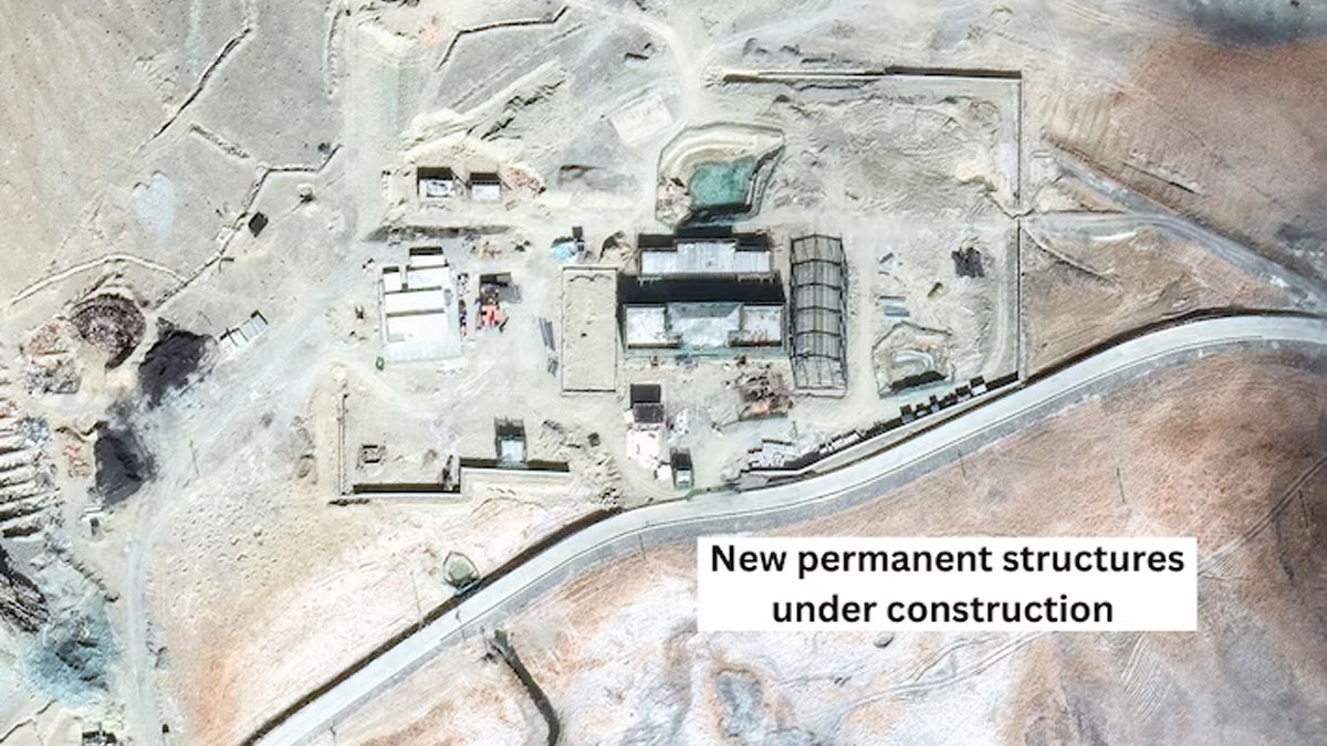 Chinese Structures near Pangong Lake | పాంగోంగ్ సరస్సు వద్ద చైనా బరితెగింపు.. శాటిలైట్ చిత్రాల్లో బయటపడ్డ డ్రాగన్ కుట్రలు