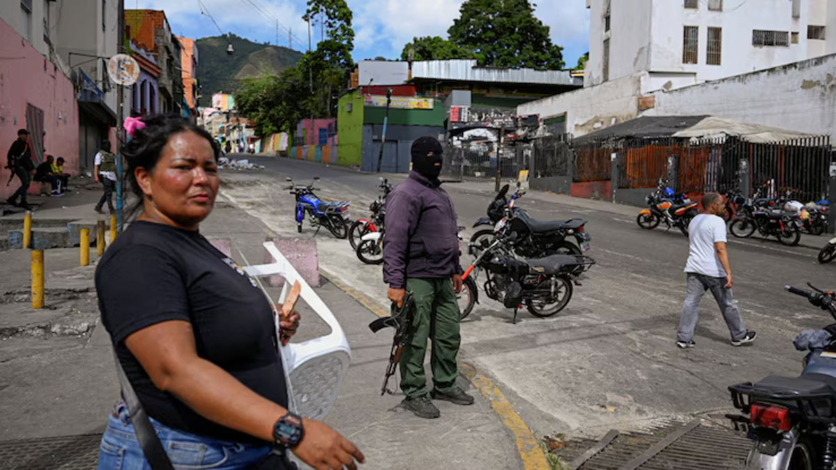 no power in caracas after us military strikes
