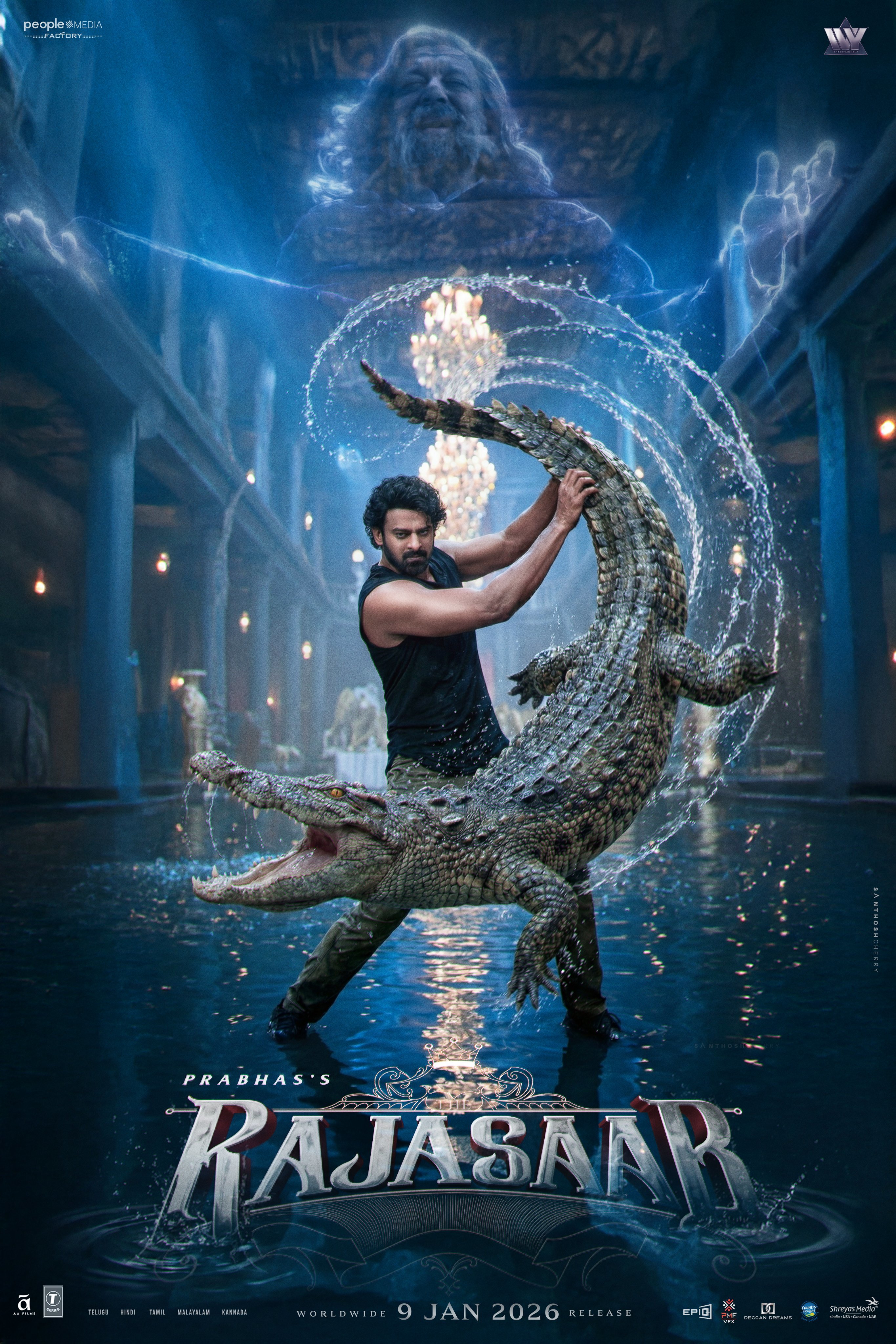 రాజాసాబ్లో మాళవికా మోహనన్, నిధి అగర్వాల్తో పాటు రిద్ది కుమార్ హీరోయిన్లుగా నటిస్తున్నారు.