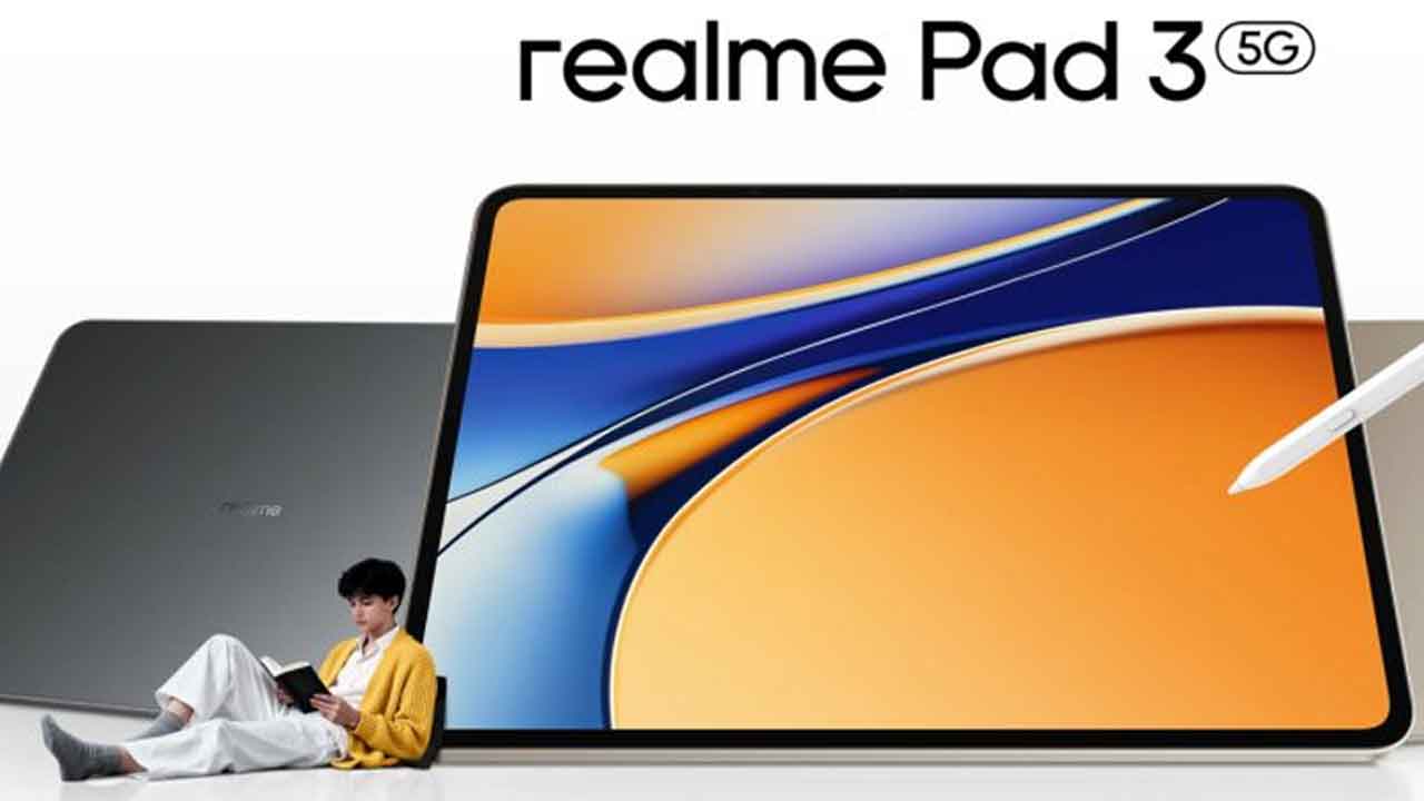 realme Pad 3  | 12,200 ఎంఏహెచ్ బ్యాట‌రీతో లాంచ్ అయిన రియ‌ల్‌మి కొత్త ట్యాబ్‌.. ధ‌ర త‌క్కువే..!