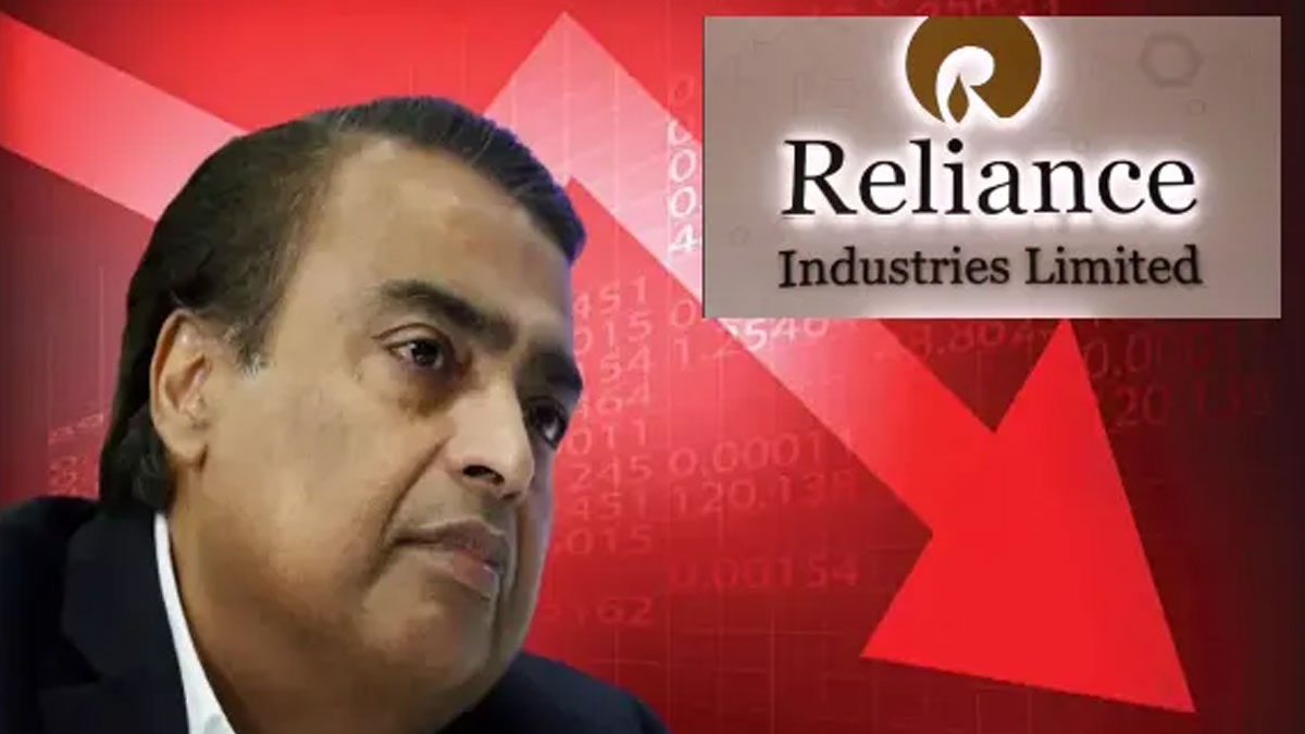 Mukesh Ambani Reliance Shares Down | ట్రంప్ ఎఫెక్ట్‌తో కుప్పకూలిన రిలయన్స్ షేర్లు.. అంబానీకి లక్ష కోట్లు లాస్