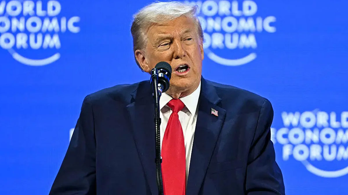 Donald Trump at WEF | గ్రీన్‌లాండ్‌ను రక్షించే శక్తి అమెరికాకే ఉంది: డెన్మార్క్ కృతజ్ఞత లేని దేశం: దావోస్‌లో ట్రంప్ ధ్వజం