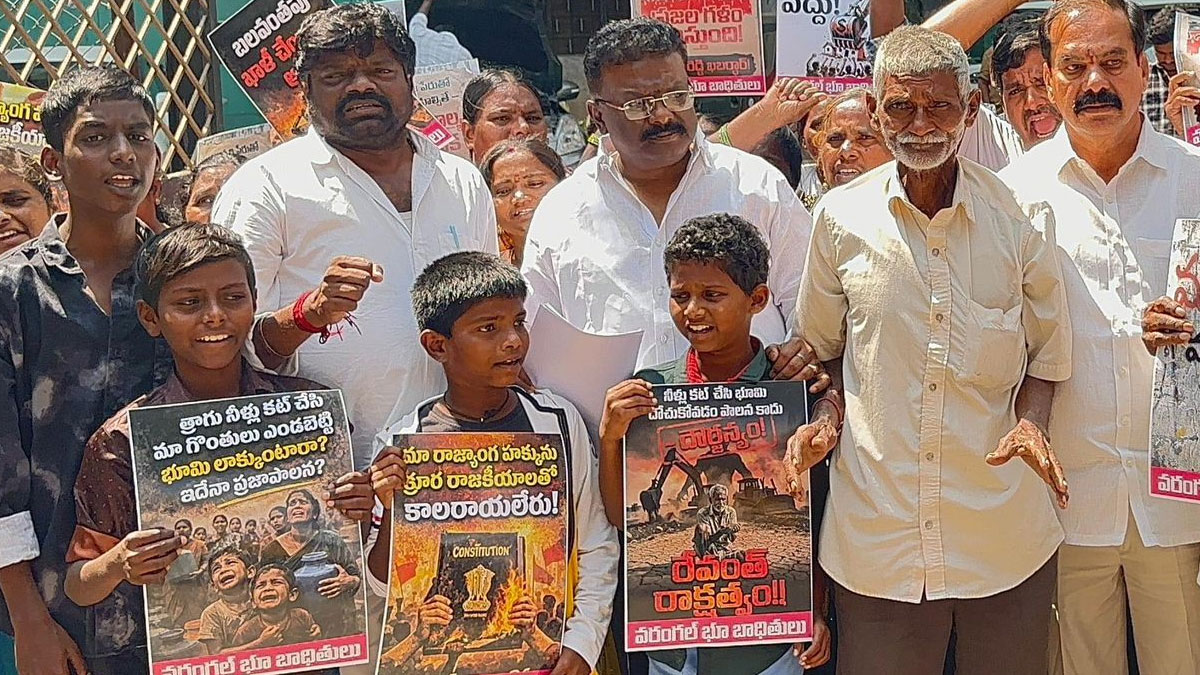 Bulldozer Rule Against Dalits in Warangal Demolishing Houses is Inhuman MLC Dasoju Sravan