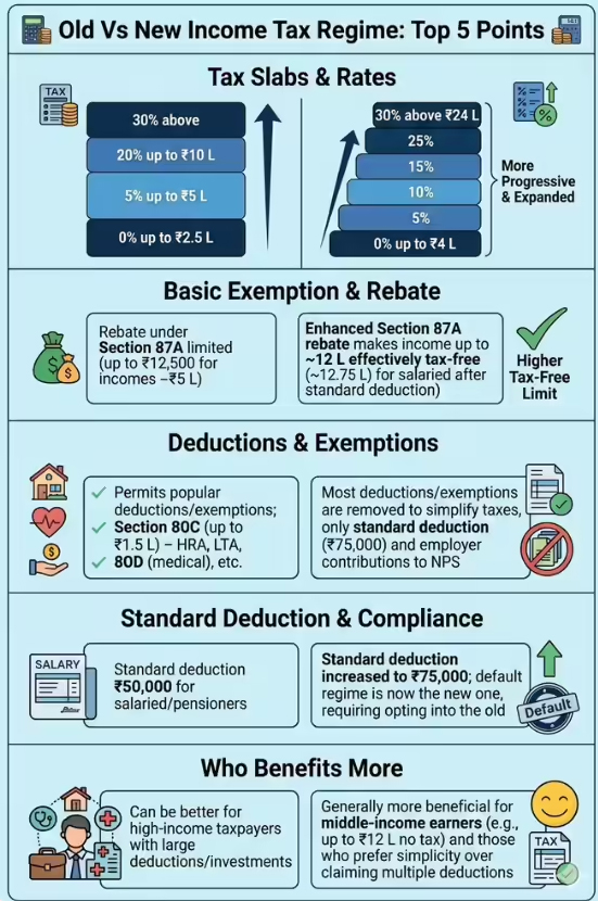 Budget 2026 Old vs New Tax Regime Which is better for Middle Class