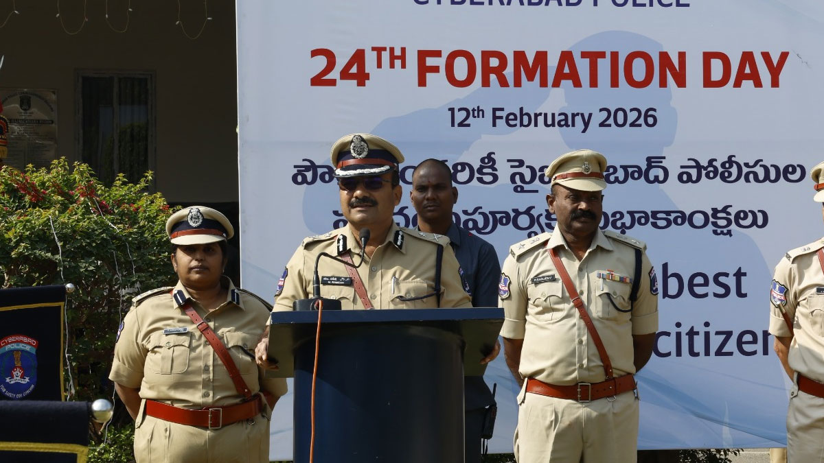 Cyberabad Police 24th Formation Day CP Ramesh Highlights Community Policing and Safety
