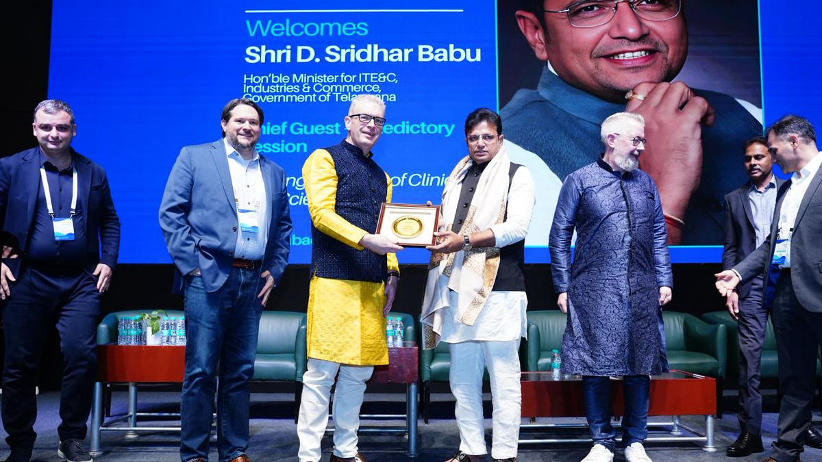 Hyderabad to Become Global Healing Capital Minister Sridhar Babu at PHUSE APAC Connect 2026