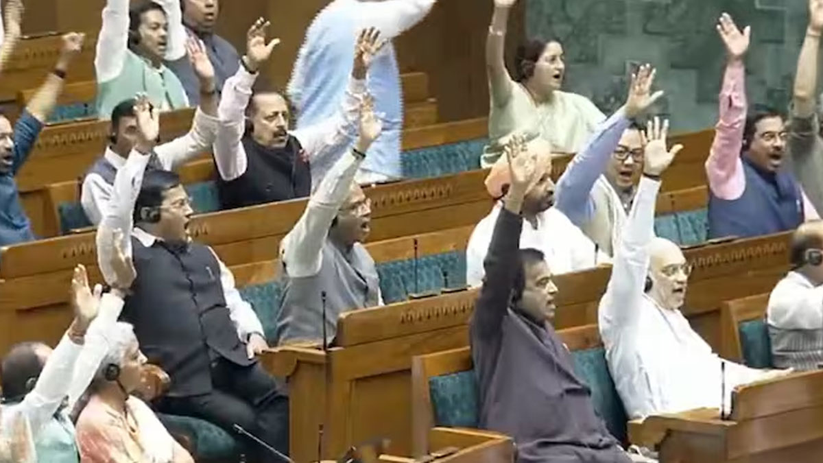 Opposition no trust motion against speaker defeated in lok sabha