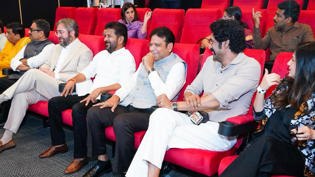 Netflix Eyeline Studios Launched in Hyderabad CM Revanth Reddy Offers Land in Future City