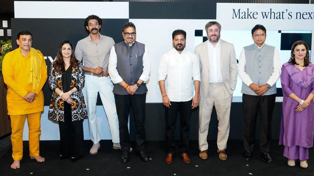 Netflix Eyeline Studios Launched in Hyderabad CM Revanth Reddy Offers Land in Future City