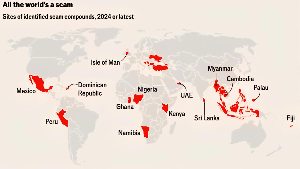 Global Scam Hotspots How Fake Jobs Turn into Cyber Nightmares
