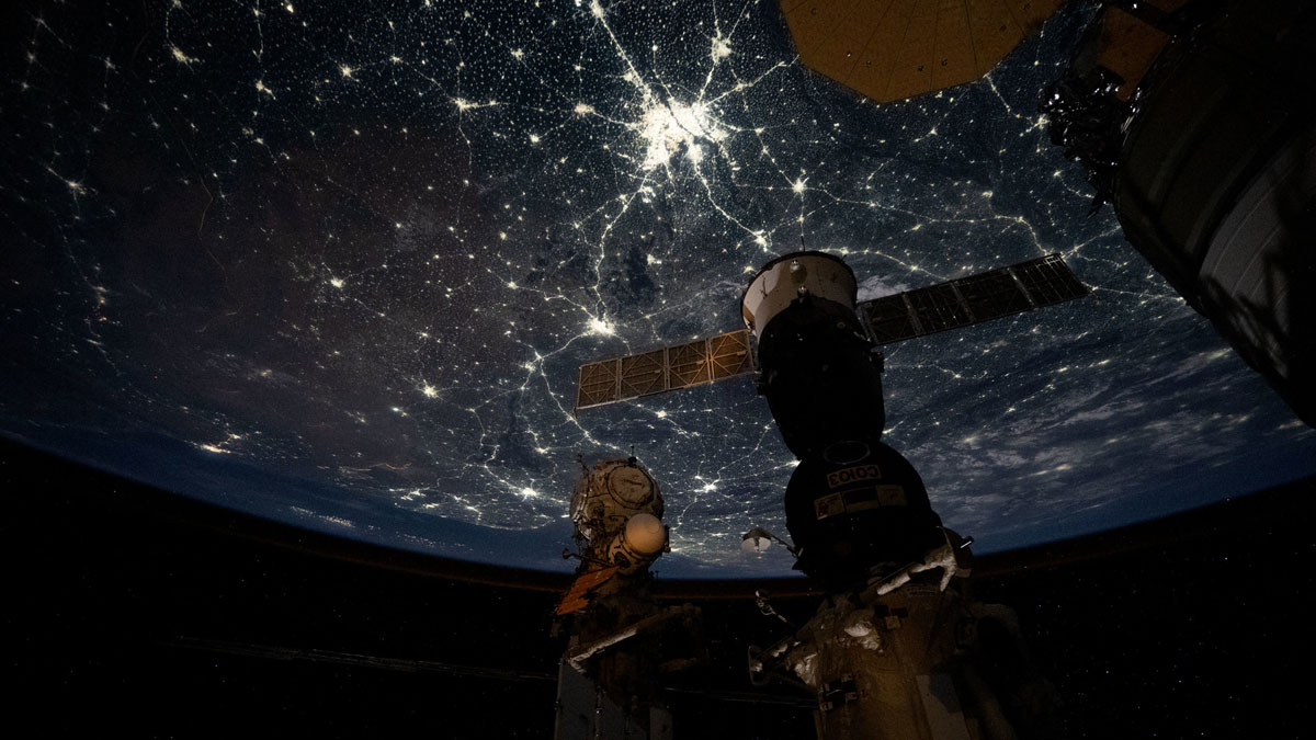 Stunning Night View of India from Space ISS Shares Breathtaking Photo Over Arabian Sea and Himalayas
