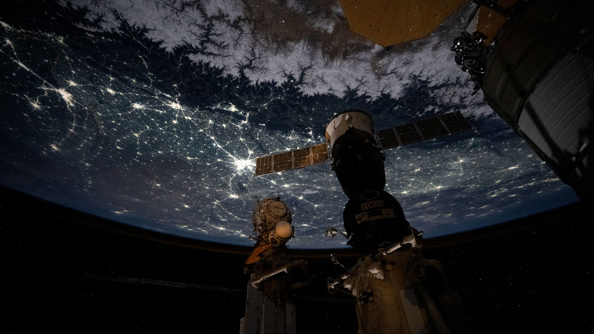 Stunning Night View of India from Space ISS Shares Breathtaking Photo Over Arabian Sea and Himalayas