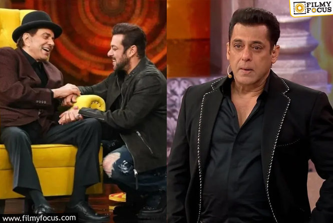 Salman Khan: బిగ్ బాస్ వేదికపై ధర్మేంద్ర వీడియో.. సల్మాన్ కంటతడి..!