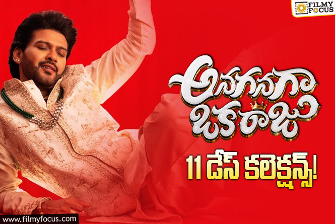 Anaganaga Oka Raju Collections: 11వ రోజు కూడా ఆల్మోస్ట్ కోటి వసూలు చేసింది