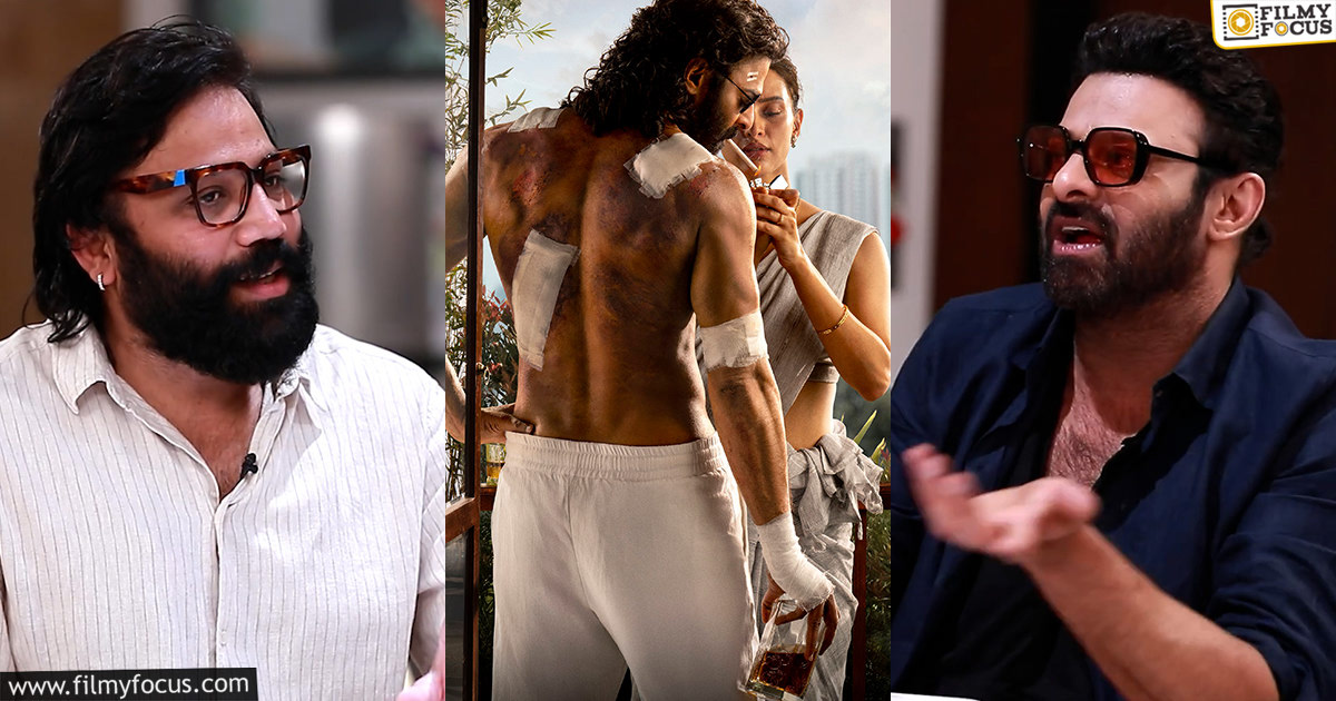 Sandeep Reddy Vanga Reveals The Story Behind Spirit First Look Poster