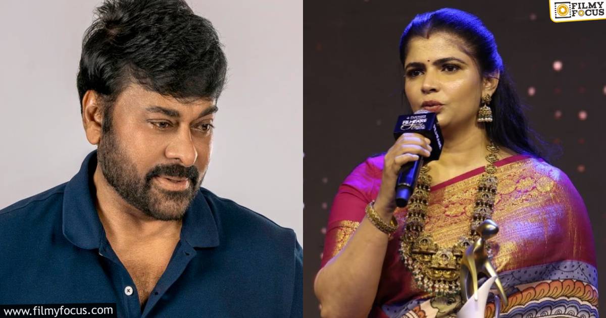 chinmayi counters to chiranjeevi