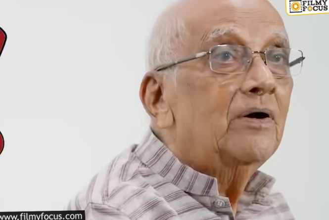 SSR61: 94 ఏళ్ల వయసులో మెగాఫోన్.. టాలీవుడ్కు ఇదో బిగ్ లెసన్ SSR61: 94 ఏళ్ల వయసులో మెగాఫోన్.. టాలీవుడ్కు ఇదో బిగ్ లెసన్