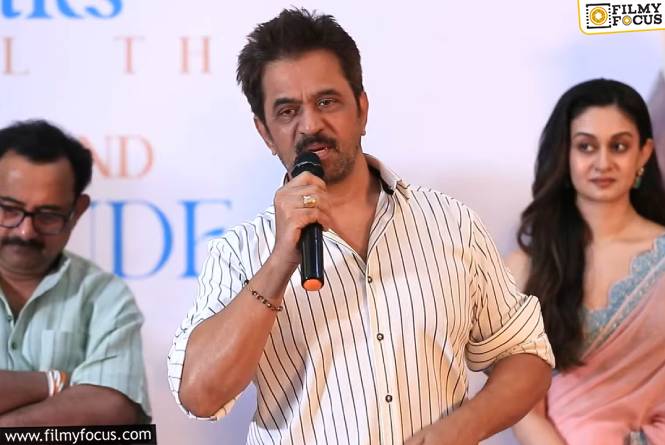 Arjun Sarja: మాట్లాడితే.. షర్ట్ విప్పించి బాడీ చూపించి ఫైట్ చేయించేవారు.. నాకు యాక్టింగే రాదు : అర్జున్