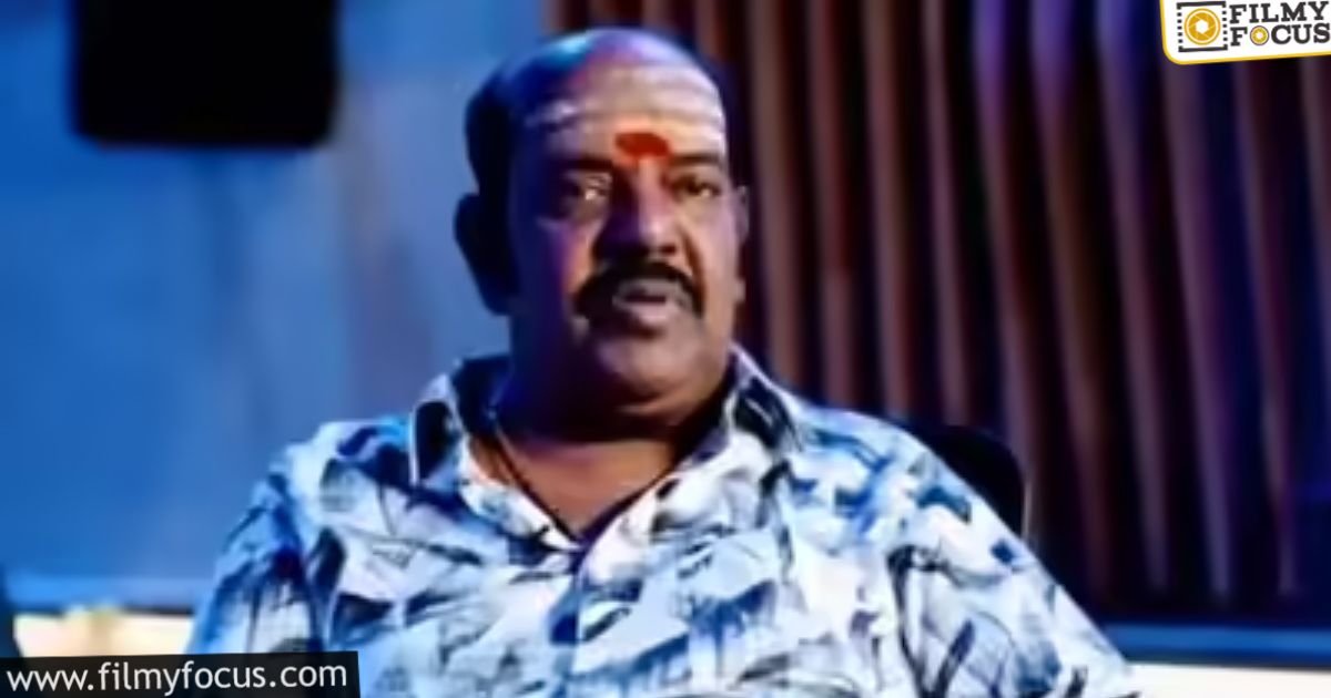 music director sp venkatesh passed away