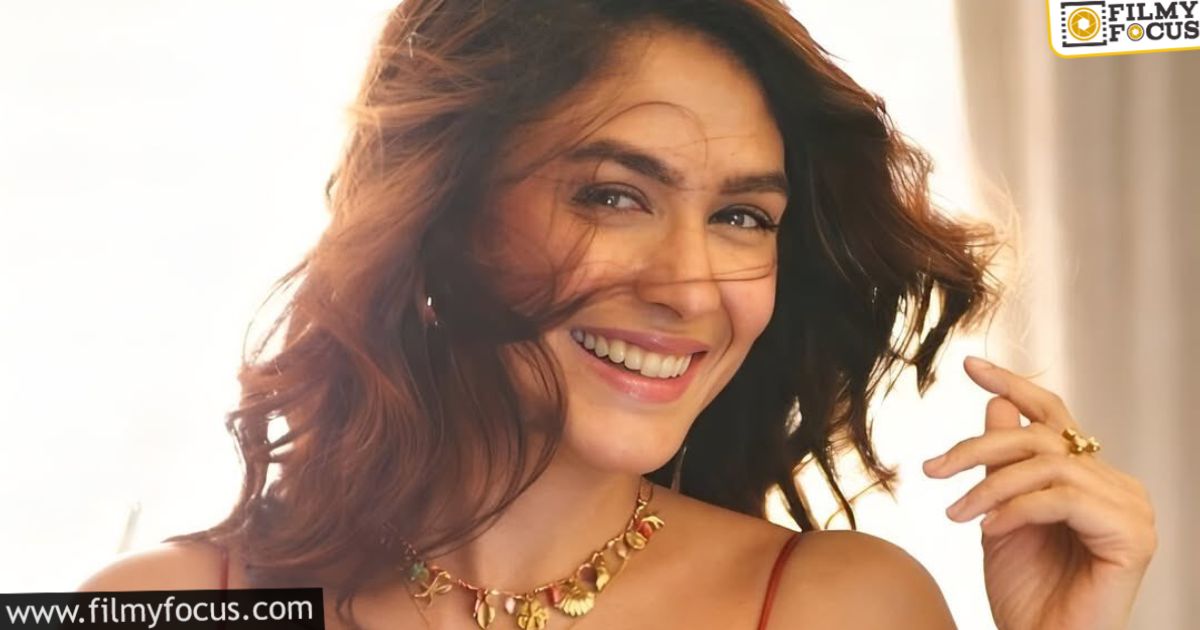 is mrunal thakur working in bunny movie