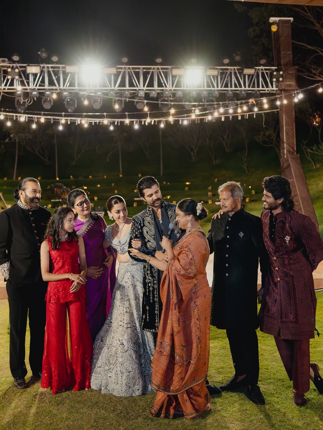 Vijay Deverakonda and Rashmika Mandanna s Sangeet celebration pictures