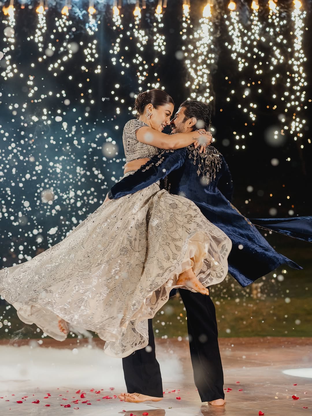 Vijay Deverakonda and Rashmika Mandanna s Sangeet celebration pictures