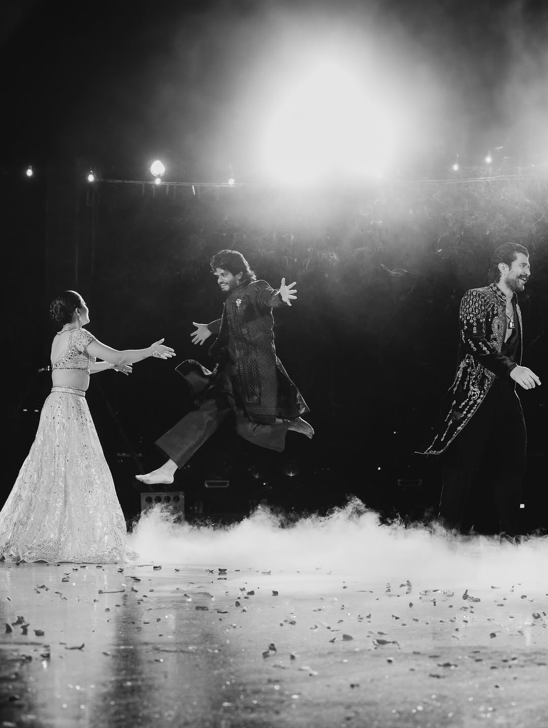 Vijay Deverakonda and Rashmika Mandanna s Sangeet celebration pictures