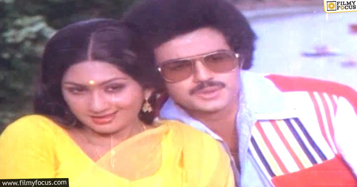 Story Behind Balakrishna and Sridevi Combo