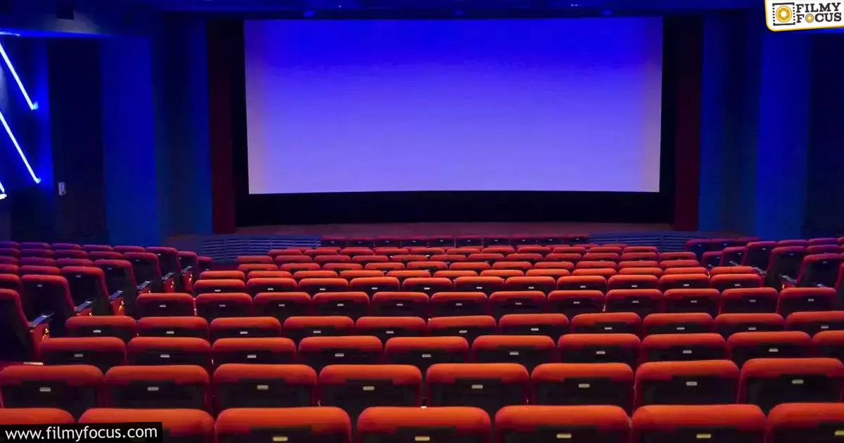 Theaters will be closed from May 1st